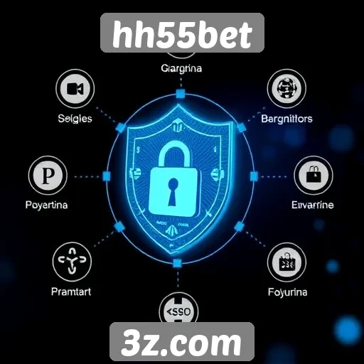 funcionalidades de segurança no site hh55bet